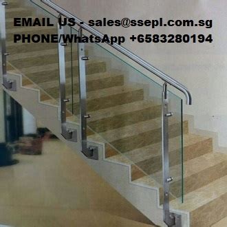 Glass Railing Supplier in Singapore .